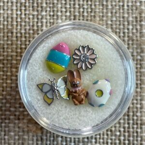 Origami Owl Easter-Themed Charm Set